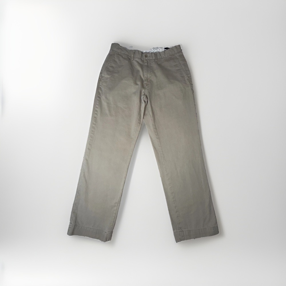 Polo Ralph Lauren Classic Fit Straight Leg Chino Pants Men's 32x29.5 100% Cotton